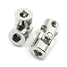 uxcell 5mm to 5mm Inner Dia Rotatable Universal Joint Connector 2 Pcs