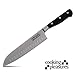 Chef Knife by Cooking Pleasures stainless steel professinal Santoku, 8 inch