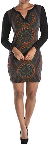 Aryeh Ladies Printed Sweater Dress (Print Placement May Vary)