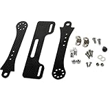 RipaFire® FPV Carbon Fiber Monitor Holder Mount for 7-8 inch RC Display Bracket Stand Support