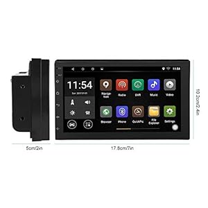 Stereo per Auto Universale Android 2 Din, Touch Screen da 7 pollici Bluetooth WiFi Lettore Multimediale Supporto Lettore… - immagine 7