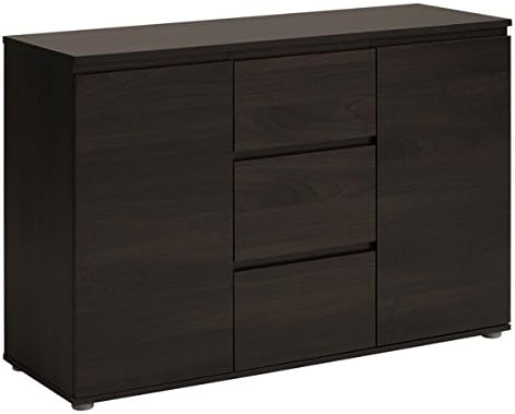 Kommode Kaffee braun Anrichte Schrank Sideboard Schubladenkommode
