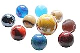 Solar System Marbles Game - Educational Learning Toy - Outer Space Planets