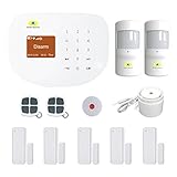 Golden Security GSM & Wireless network wifi 2-in-1 touch screen keypad portable auto dialer diy Home Security System S2W-A