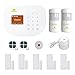 Golden Security GSM & Wireless network wifi 2-in-1 touch screen keypad portable auto dialer diy Home Security System S2W-A