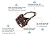 JeonbiuPet Adjustable Dog Muzzle Anti Bite Bark Allow Drink Soft Leather (M)