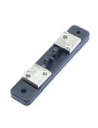 DROK? 50 A 75mv Amp metro amperímetro 0   50 A Shunt resistencias resistencia para DC Medida de corriente, 1