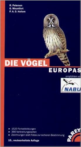 Die Vogel Europas Amazon De Peterson Roger Mountfort Guy Hollom P A Hoerschelmann Heinrich Hoerschelmann Heinrich Bucher