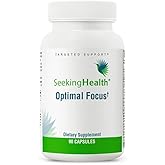 Seeking Health Optimal Focus, Supports Healthy Memory, Learning, cognition, and REM Sleep, Vegan and Vegetarian (60 Capsules)