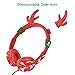 iClever Kids Headphones for Christmas, Wired On-Ear Headsets with Removable Deer Horn, 85dB Volume Limited, Food Grade Silicone, 3.5mm Audio Jack, Children headphones for Tablets/Phones/Laptop