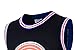 RAAVIN 23# Bunny Space Movie Jersey Mens Squad Basketball Jersey (Black, XXLarge)