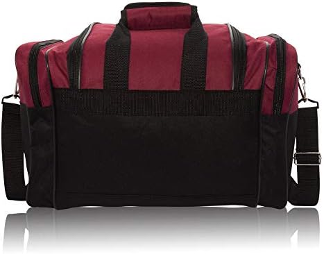DALIX 17" Blank Duffle Bag Duffel Bag Travel Size Sports Durable Gym Bag 4 DALIX 17" Blank Duffle Bag Duffel Bag Travel Size Sports Durable Gym Bag