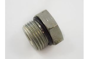 PARKER FLUID CONNECTORS Parker 10-1/4 F5OG-S SAE Adapter 7/8-14 ORB Male X 1/4 NPTF Female STL