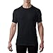 Thompson Tee With Underarm Sweat Pads Original Fit Crew, Black, Medium