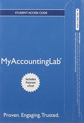 Amazon.com: Horngren's Cost Accounting - MyLab Accounting with