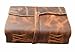 Vintage Genuine Crazy-Horse Wax Leather Journal (Handmade) - Leather Cord Coptic Bound and leather tie closure - 20% OFF SALES