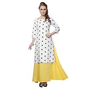 Akshpari Women’s Crepe Straight Kurta