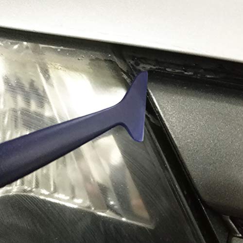 GUGUGI Window Film Install Kit Vehicle Vinyl Wrap Tools Include Felt Squeegee, Retractable Utility Knife and Snap-Off Blades, Zippy Vinyl Knife and Mini Flexible Squeegee