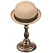 MyGift Vintage Style Rustic Bronze Finish Metal Hat/Wig/Cap Rack Hanger Display Stand Styling Storage Holder
