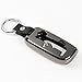 Zinc Alloy Remote Smart Key Fob Shell Cover Case Skin Protection Hull for Jeep Renegade (Black)