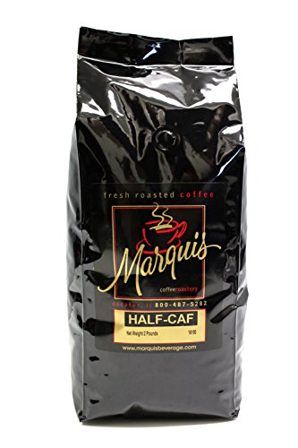 Ethiopian half-caf whole bean coffee 2 lb bag