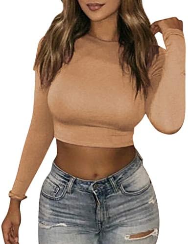 Womens Sexy Bodycon Tee Shirts Basic 