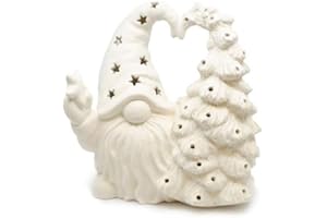 New Hampshire Craftworks Gordon The Gnome and The Tree Light Up - Paint Your Own Ceramic Keepsake