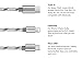 Multi USB Charging Cable By Trendsetter 3 in 1 Nylon Braided Multiple Fast Charger Cord adapter 3ft(1m) Tangle free with Micro USB / Type C Connector Compatible for Phone 7/7 Plus/Galaxy S8 and more