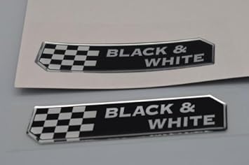 Amazon スズキ ソリオ ブラック ホワイト エンブレム 左右 エンブレム 車 バイク