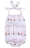 Cute Baby Infant Girls Arrows One Piece Clothes Romper Jumpsuit Sets Outfits (12-18 Months, Arrows)