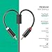 UGREEN 3.5mm Female to 2 RCA Male Cable Gold Plated Stereo RCA Auxiliary Audio Adapter Flexible Metal Shell Y Splitter Aux Cord Compatible with iPod MP3 DVD DJ Controller Mixer Speaker, 0.65FT