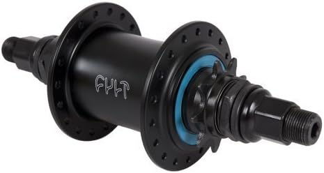 Cult Bikes Freecoaster 36h--14mm-9t Driver RHD Black Rear Bicycle Hub by CULT BIKES