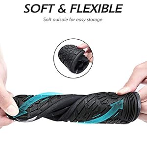 Schnorchelmasken 41TMa UoW6L. SS300 Obermaterial: Synthetik. Hochwertiges Material: 91% Polyester+9% Elasthan Obermaterial, Atmungsaktive und glatte Stoffe.
Innenmaterial: Atmungsaktive und glatte Stoffe mit feinem Stretch am Obermaterial. Wie Socken, flexibel und bequem.
Sohle: Rutschfeste Sohle aus hochwertigem Material, leicht und langlebig. Atmungsaktive Einlegesohlen mit Stoßdämpfungsleistung, schützen Ihre Füße vor dem Treten auf Fels und Stein.