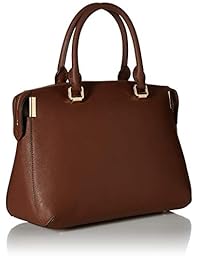 Calvin Klein Raelynn Saffiano - Bolso de piel con cremallera superior