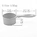 Super Design SUPERDESIGN Food Scoop Dog Cat Food Scoop Ice Scoop Flour scoop Candy scoops Dry Measuring Cup Plastic Scoop for Canisters and Freezer 1/2 Cup Food Grade Melamine YELLOW