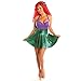 Disiao Sea Dreams Mermaids Role Play Costume Set Halloween Green and Purple