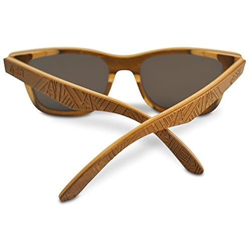 Wood Sunglasses made from Maple -100% polarized lenses in a wayfarer that floats Clothing, Shoes & Jewelry, Men, Accessories, Sunglasses & Eyewear Accessories, Sunglasses