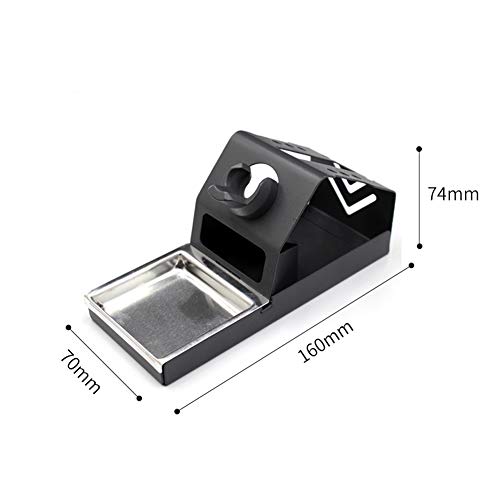 EUGNN Soldering Iron Stand,Support Anti Static Metal Base with Tip Cleaner Durable Helping Hands Soldering - Thumbnail 3