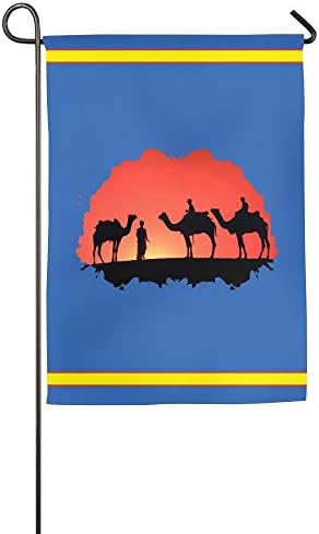 Experience Desert Camel Garden Flag Polyester Decorative House Banner For Party Yard Home 1218inch