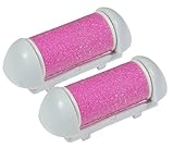 Foot Love Callus Remover Extra Replacement Grinder Heads - Pack of 2 (Pink)