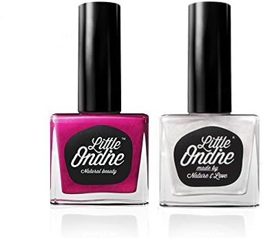 Little Ondine Water Based Peel Off Fast Dry Non-Toxic Nail Polish SetLimited Edition (Starstruck+First Wish)