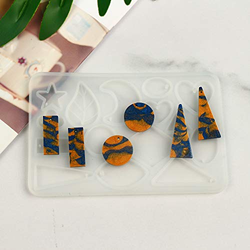 6 LETS+RESIN+Earring+Silicone+Including