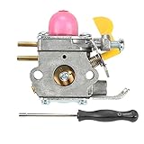 Savior C1U-W18 530071822 Carburetor for Poulan Weedeater SST25C Carburetor FL20 FL23 FL26 FX26 FX26S MX550 TE475Y XT260 XT700 FL20C MX557 FX26SC Trimmer 530071752 545081808 530071750 530035560