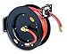 REELWORKS Air-Hose-Reel Retractable 3/8" x 50' Max 300 Spring Driven Steel Construction Heavy Duty Industrial PSI Premium Commercial SBR Rubber Hose primary