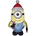 Illumination entertainment Despicable Me Minion Made Stuart inflatable Christmas decor 7.5 FT Tall