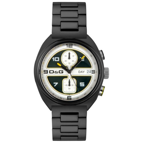 D&G Dolce & Gabbana Men's DW0302 Song Collection Chronograph Watch.