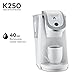 Keurig K250 Coffee Maker, Single Serve K-Cup Pod Coffee Brewer, With Strength Control, White