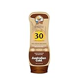 Australian Gold Spf 30 Broad Spectrum Sunscreen Lotion With Kona Bronzers, 8 Ounce