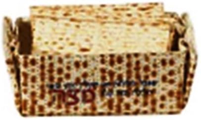 Passover Matzo Holder for Pesach Matzah Basket - Seder Serving & Matzoh Afterwards Folding