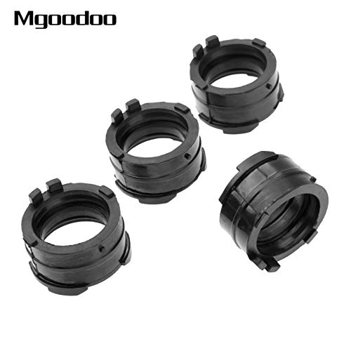 AjaxStore - 4x Motorcycle Carburetor Adapter Interface Insulator Connector For Honda VFR400 NC30 NC21 NC24 RVF400 NC35 Motorbike Accessories